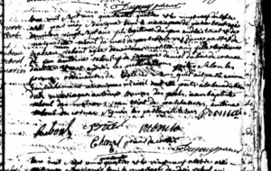 1744 10 29 mariage Pierre Trial et Isabeau Reboul