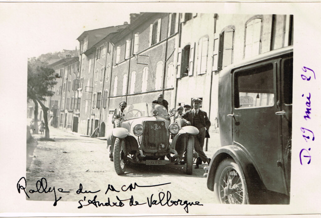 1929 05 19 Rallye MCM St André de Valborgne 2