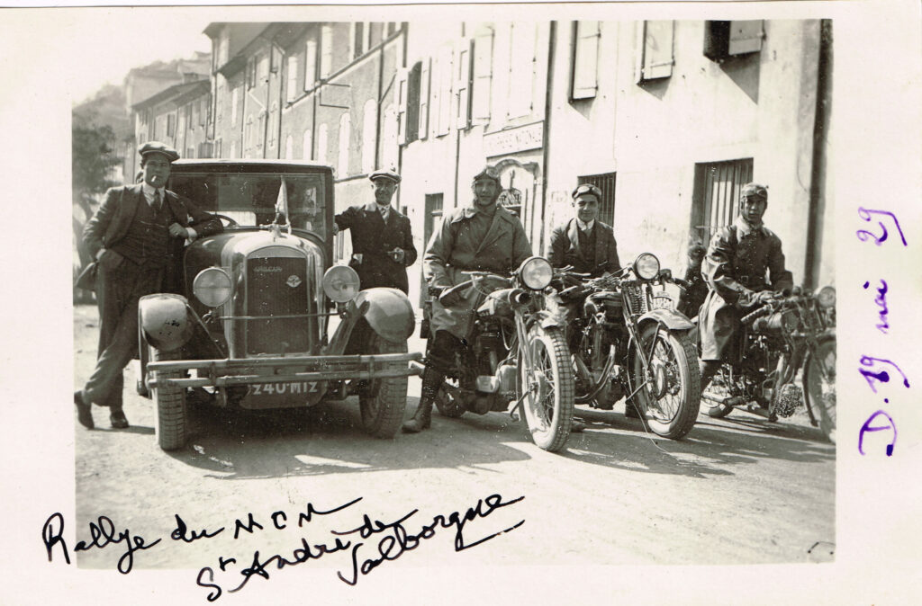 1929 05 19 Rallye MCM St André de Valborgne 3
