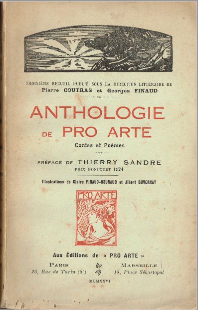 Anthologie de Pro Arte