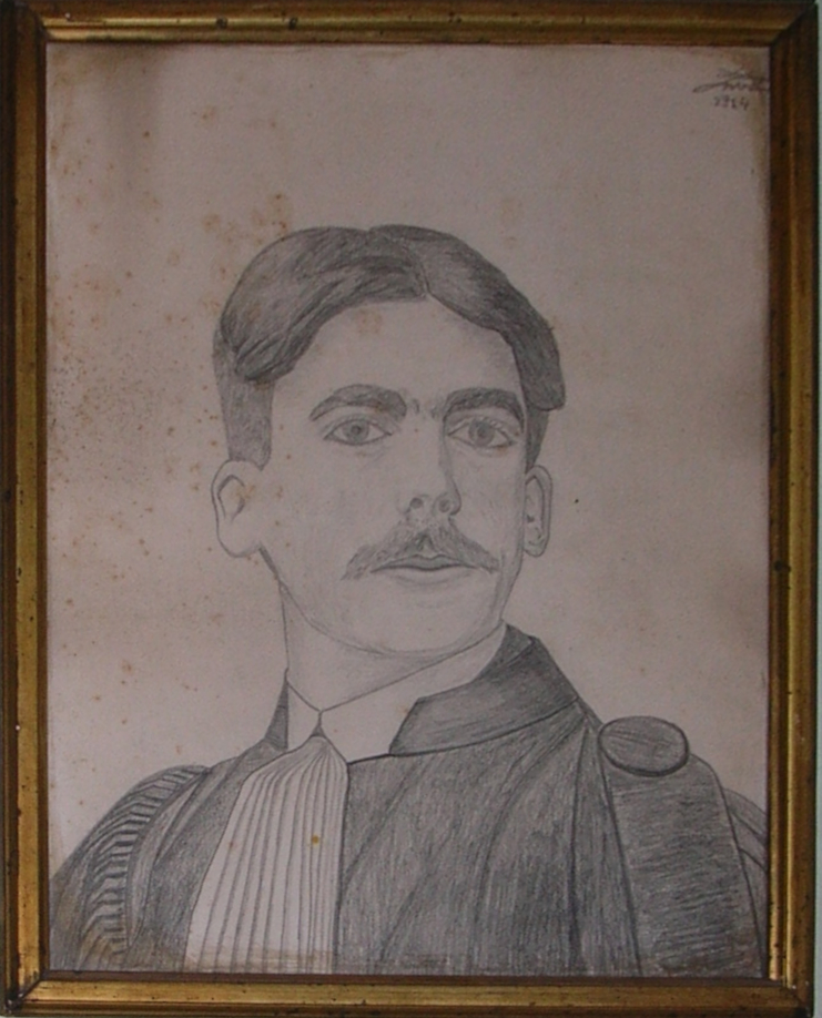 Autoportrait (28 septembre 1914 - réf 5) (coll. JCC2)
