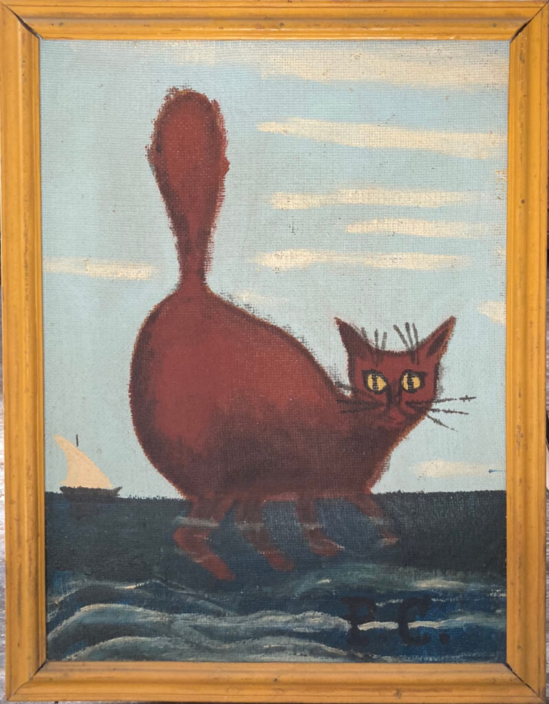 Bateau chat - chat XXIII (décembre 1956 - réf 113) (Coll. CCR)