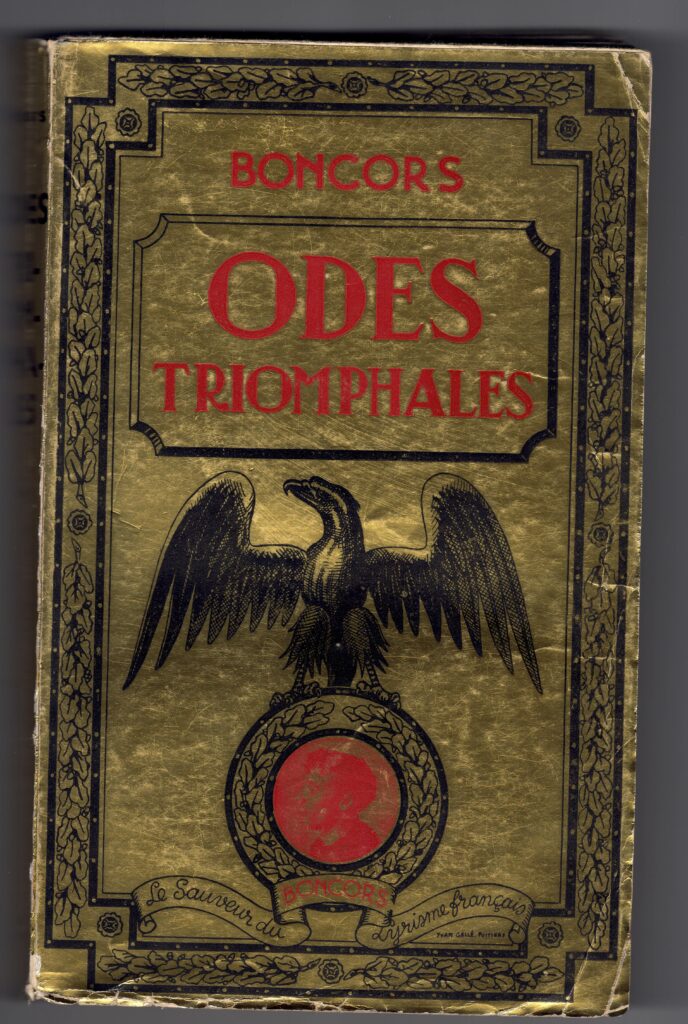 Boncors Odes triomphales tome 2