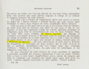 Causses et Cévennes revue du Club Cévenol Paul Arnal 1er janvier 1938