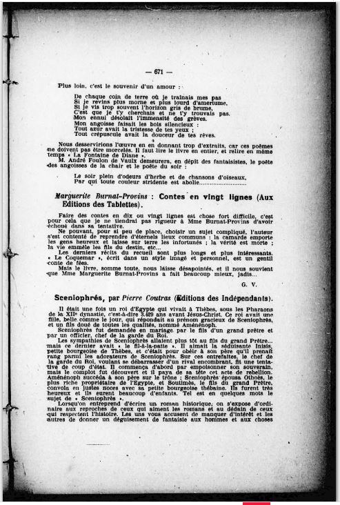 Fortunio décembre 1922 Eugène Eyriès sur Scéniophrès 1