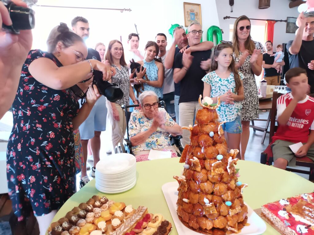 Les 100 ans de Mamette : les gâteaux !