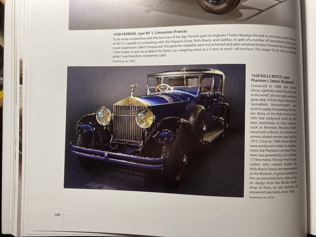 National Car Museum page 160