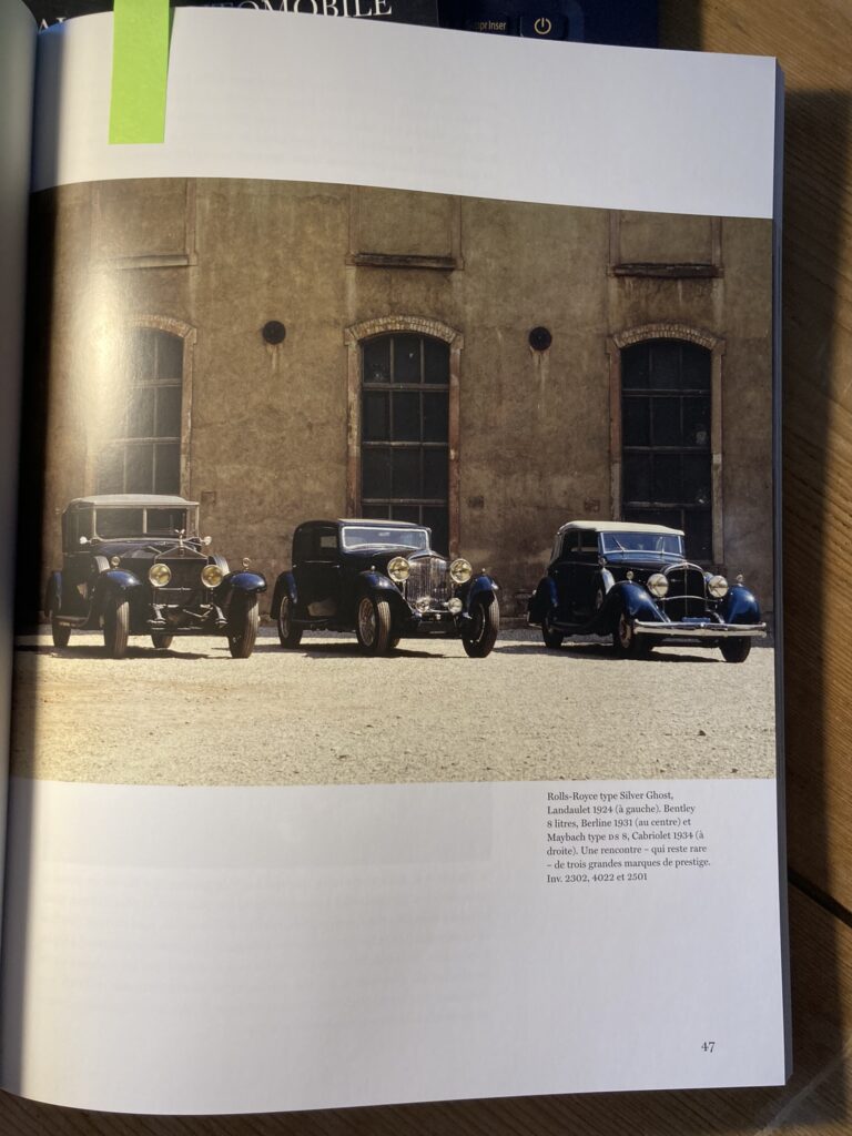 Le Musée National de l'Automobile catalogue 1994 et 2020 page 47