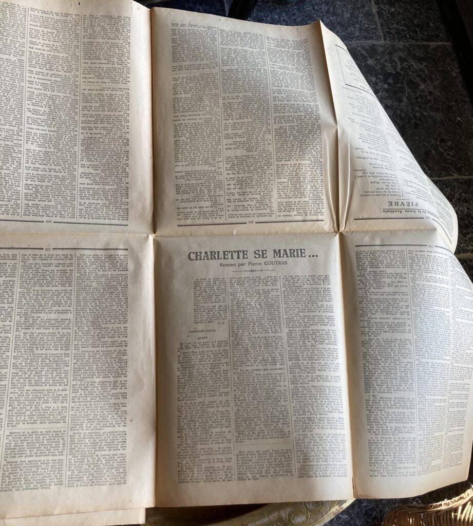 La Gazette Littéraire 1er juillet 1933 Charlette se marie