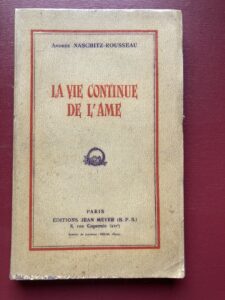 La vie continue de l'âme 1952