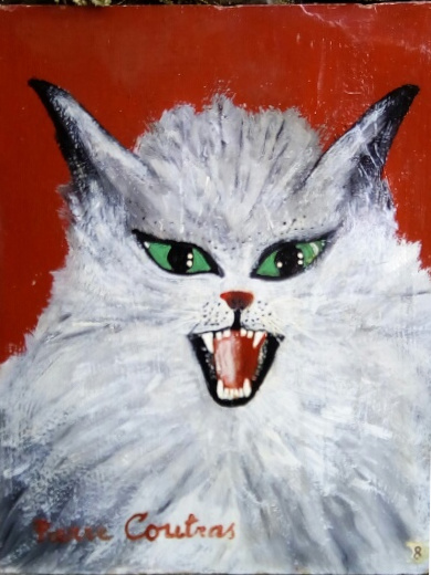 Le chat qui rit (ter) (chats 27) (3 février 1958 - réf 133) (coll. VB)