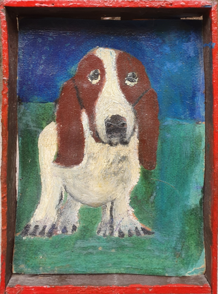 Le chien basset II (29 mai 1966 - réf 294) (Coll. JLPG)