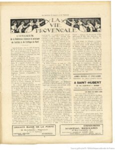 Les Tablettes d'Avignon et de Provence 10 octobre 1926