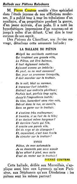 Les annales politiques et littéraires 17 04 1921 Poèmes du Chauffeur