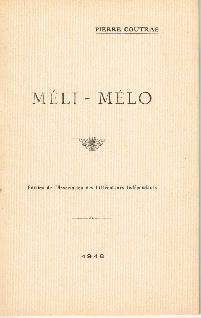Méli-mélo, poèmes