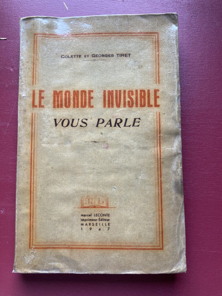 Tiret Le monde invisible vous parle 1947