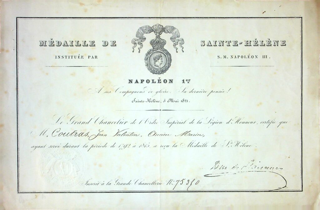 Médaille de Saint Hélène
