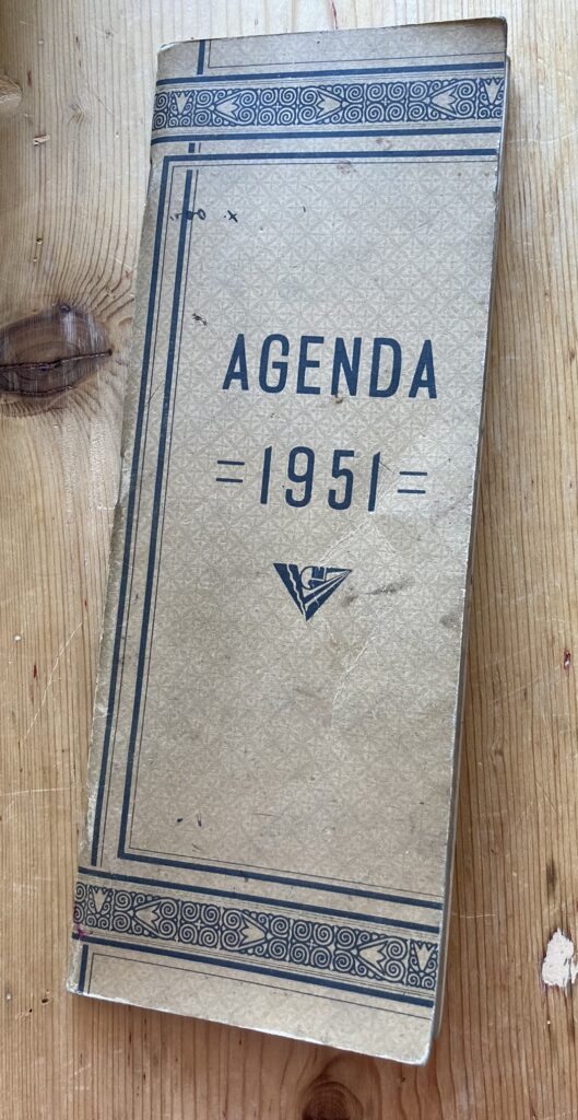 Agenda de 1951