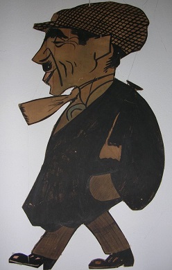 Pierre Coutras caricature de Toé